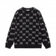 p265 GucciGucci Sweater Needle Full Body Letter G Knit Sweater Loose VersionMountain wool raw material yarn Guest imported sweater fabric 7 needle imported knitting machine manufacturing color fixed dyeing high quality h