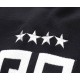 255Givenchy  Givenchy 23 sweater pentagram stars worn out do old sweaterThe use of Japanese Takari embroidery machine star embroidery letters Iogo round neck sweater using 3D high-density embroidery technology original c