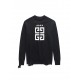 255Givenchy  Givenchy 23 sweater pentagram stars worn out do old sweaterThe use of Japanese Takari embroidery machine star embroidery letters Iogo round neck sweater using 3D high-density embroidery technology original c