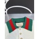 p305 Gucci Chapel Knit Polo ShirtOriginal color-coordinated dyeing wool, embroidery process, the logo using imported custom embroidery thread, with a glossy feel, creating a three-dimensional relief embroidery effect, br