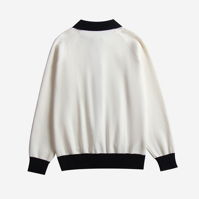 P250 [GUCCI] Gucci Small Label Embroidered Single Breasted Long Sleeve Sweater JacketColor-coded wool blended cotton yarn, high grams of high-density ultra-high quality, soft and delicate wool skin-friendly, soft and sil