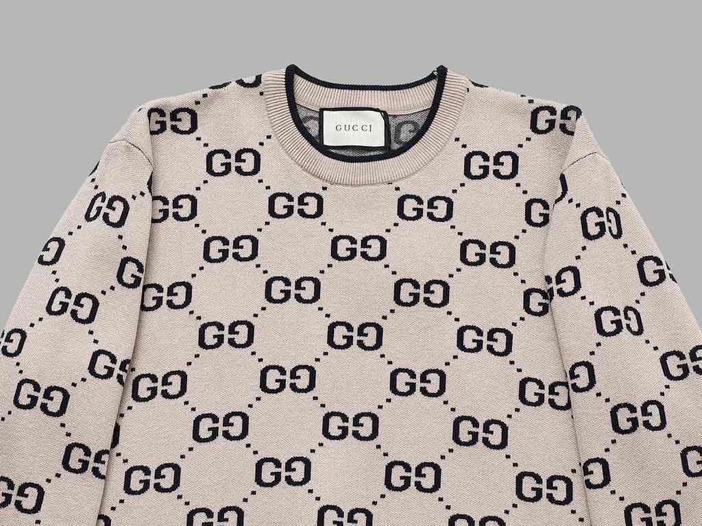 P260 (top of the line version) Distinctive cartons)Style Gucci Gucci Double G Full Print Customized Wool SweaterColor picture colorSize XS-LMaterial woolAccessories full set of customized accessoriesGender-neutral Unisex