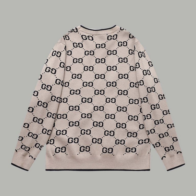 P260 (top of the line version) Distinctive cartons)Style Gucci Gucci Double G Full Print Customized Wool SweaterColor picture colorSize XS-LMaterial woolAccessories full set of customized accessoriesGender-neutral Unisex