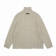 FG05#P213 Highest quality in the marketFOG FEAR OF GOD Repeat ESSENTIALS Twist Crew Neck SweaterDifferent from the so-called highest version on the market, the real highest version is here.100% full-color authenticity, c