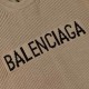 p255 Balenciaga Balenciaga Sweater Knit Loose Version7-needle imported knitting machine manufacturing mountain wool raw material yarn customer imported sweater fabric color fixed dyeing high-quality heavyweight high qual