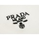 P220 PRADA Prada PRD 23FW machine embroidered monogram crew neck sweaterMade of customized 55 cashmere, draping on the body, imported machine melting three-dimensional embroidery, customized accessories, fitted shapeB Si