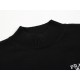 P220 PRADA Prada PRD 23FW machine embroidered monogram crew neck sweaterMade of customized 55 cashmere, draping on the body, imported machine melting three-dimensional embroidery, customized accessories, fitted shapeB Si