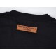 P235LouisVuitton 23SS solid color cuffs monogrammed jacquard logo crew neck sweater.This model uses 100% 16 count imported 5 knitting machine to do the whole piece of single side, shoulder receiving flower process. Split