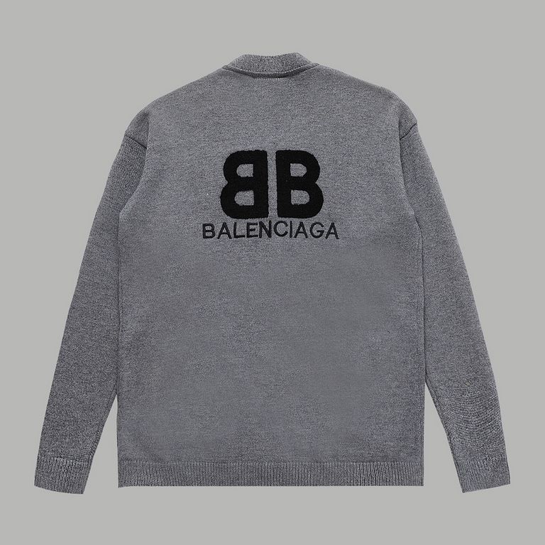 P265 (top of the line version, differentiated currency)Style Balenciaga Towel Embroidered Sweater in Full WoolColor picture colorSize S-XLMaterial 100% woolAccessories full set of customized accessories