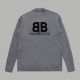 P265 (top of the line version, differentiated currency)Style Balenciaga Towel Embroidered Sweater in Full WoolColor picture colorSize S-XLMaterial 100% woolAccessories full set of customized accessories