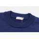 P275Dior DIOR embroidered 1947 round neck jacquard sweaterColor Blue AlmondSize S M L XL XXL