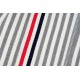 240Thom Browne   Thom Browne colorblocked striped zipper cardiganTB classic four stripes basic style year after year are wearing the classic models must choose the quality   all the color fixed dye containing wool cotton