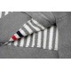 240Thom Browne   Thom Browne colorblocked striped zipper cardiganTB classic four stripes basic style year after year are wearing the classic models must choose the quality   all the color fixed dye containing wool cotton