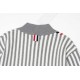 240Thom Browne   Thom Browne colorblocked striped zipper cardiganTB classic four stripes basic style year after year are wearing the classic models must choose the quality   all the color fixed dye containing wool cotton