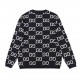 P245Gucci Classic Double G Jacquard Casual Crew Neck Sweater- Top replica Distinctive currency- GUCCI is an Italian fashion luxury brand, founded by Guccio Gucci in 1921 in Florence, Italy, Chinese translation as Gucci.-