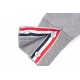 210Thom Browne   Thom Browne Waffle SweaterTB classic four-bar basic style year after year are wearing the classic models must choose the quality of   all the color fixed dye containing wool cotton yarn, soft skin-friend