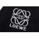 P240 (high quality)Loewe 23ss new round neck sweater chest substantial brand pattern flocking design wool material selection through multiple washing and strict inspection of anti-pilling modal fleece imported automatic 