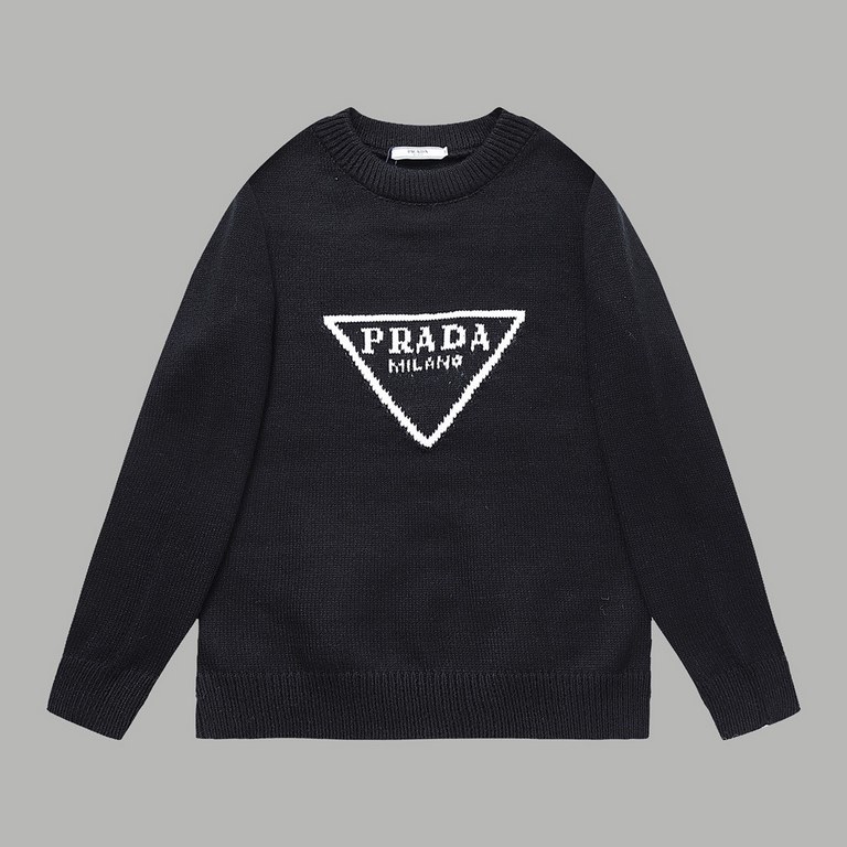 P270 (top of the line version) Distinctive cartons)Style Prada Prada Triangle Monogrammed Customized Wool SweaterColor picture colorSize S-XXLMaterial woolAccessories full set of customized accessoriesGender-neutral Unis