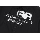 P193 [Top VersionBalenciaga Double B logo graffiti print couple's shirt.Digital direct spraying, graffiti ink printing, better effect, more three-dimensional feeling, semi-finished handmade positioning splicing, more res