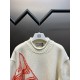 450 Dior Desert Jacquard Triangle Painted SweaterBeige parts are made of 50 wool 50 viscose 26 count yarn, first desizing the original yarn then 5 hairs and one hair, using a special process for twisting, the finished pr