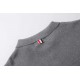 p225Thom Browne  TB23 fall and winter new polo lapel sweater.Made of wool and cotton, the sweater is soft and smooth, warm and comfortable, embellished with TB classic elements, mother-of-pearl buttons on the placket, an