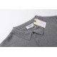 p225Thom Browne  TB23 fall and winter new polo lapel sweater.Made of wool and cotton, the sweater is soft and smooth, warm and comfortable, embellished with TB classic elements, mother-of-pearl buttons on the placket, an