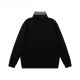 P230 PRADA22SS New Bottom Sweater for Men and Women  This faux modal wool penguin collar sweater is from the FallWinter 2022 runway collection. The body decoration is inspired by sci-fi movies. The jacquard neckline and 