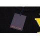 P250 Louis Vuitton LOUIS VUITTONSS23 letter logo beading tool    pattern long sleeve sweaterColor BlackSize S M L