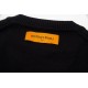 P250 Louis Vuitton LOUIS VUITTONSS23 letter logo beading tool    pattern long sleeve sweaterColor BlackSize S M L