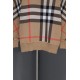 335 (not in stock can be maintaned)BBR Burberry fall and winter new round neck knitted sweaterThe official synchronization in the sale of loose fit, the original version of the consistent knitted jacquard plaid pattern, 