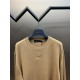 p365 Lv Cubic Embossed Cashmere Crew Neck Sweater14S fine knitted pieces, embossed embossing, moving needle organization, one-sided jacquard process, simple models usually use solid colors to incorporate simple pattern d