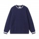 p265 GucciGucci Sweater Knit Loose VersionMountain wool raw material yarn Guest imported sweater fabric 7-needle imported knitting machine manufacturing color fixed dyeing overall thick needle twist hollowing back neck l