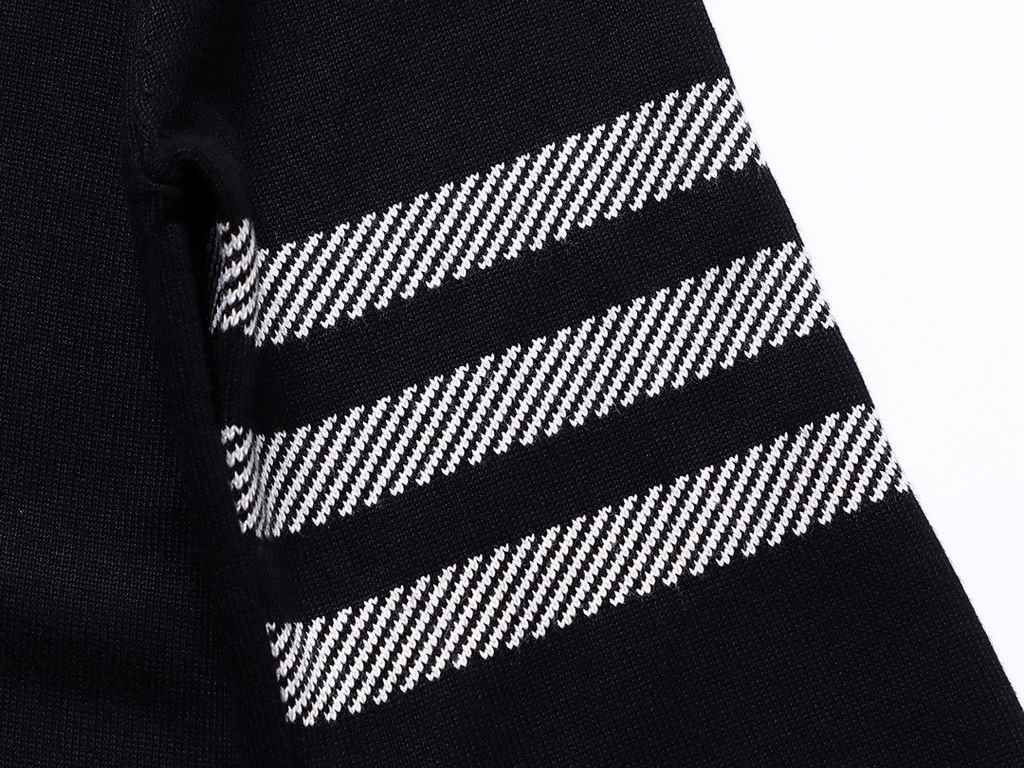 P230 「Top Version Distinctive Circulation】!Chrome Hearts American High Street Classic Cross Tech 100 Needle Knit Long Sleeve SweaterNo fast food qualityOriginal fabrics are used in the whole seriesSize S M L XLColorBlack