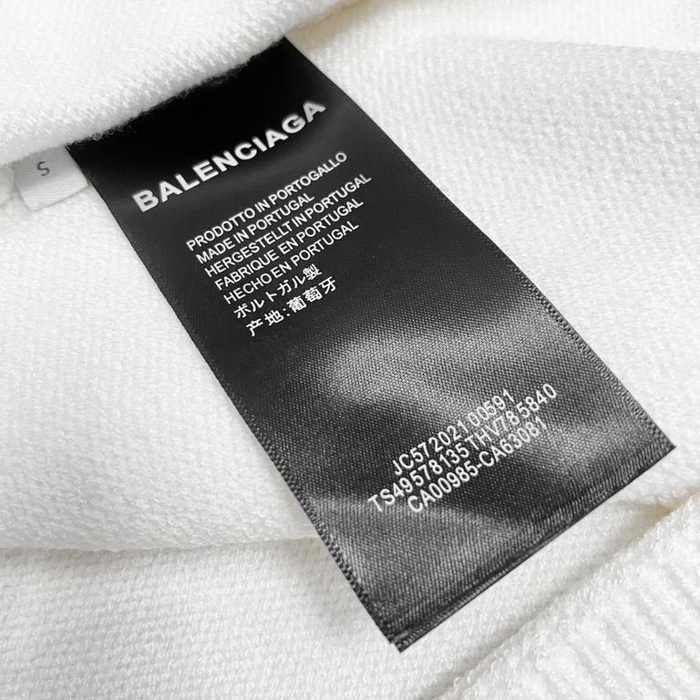 P230 (heavyweight high version)Balenciaga   Balenciaga 23ss New Jacquard Double B Wool Knit Sweater Sweater OS Fit   UnisexThe whole garment 500 grams of heavy weight seconds market currencyThe wool is knitted using 7 ne