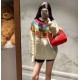 AC10#P175 Fall 2023 New Goods.ACNE STUDIOS rainbow bite   rainbow retro round neck sweater.Heavy work, 10-color patchwork, extremely complex weaving, full of bumpy smiley face patterns.This year's hot brand Acne Studios 