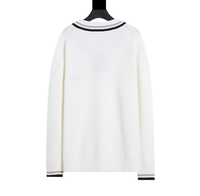 P270 (with carrying case packaging)LV 2022 New Colorblock Collar Pullover Sweater  original original price 13545 buy  , wool selection of 100% full combed cotton yarn, from the process, combed cotton in the production pr