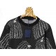 310 LOUIS VUITTON, 2023 FallWinter New Pumpkin Pattern Knit Sweater#Wool seahorse blended yarn material woolMade of 3s thick needles combined with imported intelligent computerized wool knitting machine knitting piece; t