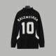 P250BALENCIGA Paris Manchester United jacquard half turtleneck long sleeve sweaterSlightly loose fit Multi-color patchwork jacquard craftsmanshipSize XS S M L Original Fabric 85% Cotton, 10% Spandex, 5% AcrylicDifferent 