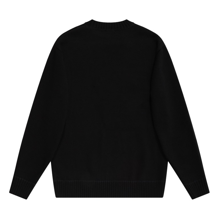 p240 high qualityPrada collar triangle exclusive logo design wool crew neck sweaterExclusive to the marketNot the hand feeling effect made by washing the wool content in the market.500KG for each color.Selected first-lin