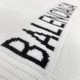 P230 (heavy weight high version)Balenciaga   Balenciaga 23ss new jacquard wool knit sweater sweater OS shape   men's and women's alikeThe whole garment 500 grams of heavy weight seconds market currencyThe wool is knitted