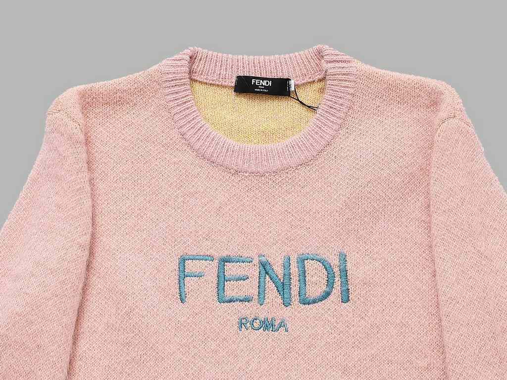 P280 (top of the line version) Distinctive cartons)Style Fendi Rainbow Customized Wool SweaterColor picture colorSize S-XXLMaterial woolAccessories full set of customized accessoriesGender-neutral Unisex