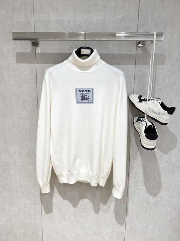 Support after-sales after the yearBurberry, 2023 new high-neck wool sweater has a delicate and soft feel, can be directly in contact with the skin, so that the warmth of the yarn changes out of the delicate texture, the 