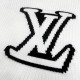 P230 (heavy weight high version)Lv  Louis Vuitton 23ss new jacquard wool knit sweater sweater OS version   men and women alikeThe whole garment 500 grams of heavy weight seconds market currencyThe wool is knitted using 7