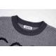 270Model No. T18New LOEWE Loewe 22ss latest stunning hemp grey patchwork jacquard round neck sweater YYDS stunning color is not old-fashioned!- Introduction Founded in 1846, the luxury leather goods brand LOEWE, innovati