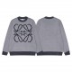 270Model No. T18New LOEWE Loewe 22ss latest stunning hemp grey patchwork jacquard round neck sweater YYDS stunning color is not old-fashioned!- Introduction Founded in 1846, the luxury leather goods brand LOEWE, innovati