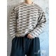 p255 balenciagaparis house sweater full body double b knit sweater loose versionGuest imported sweater fabrics mountain wool raw material yarn 7 needle imported knitting machine manufacturing color fixed dyeing high qual