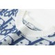 P220Dior  Dior 23ss new old flowers jacquard wool knit sweater high qualityImported machine knitting manufacturing using wool content yarn yarn fixed dyeing new season staple regardless of the color, craftsmanship, eleme