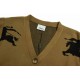 225   (white group)Burberry Burberry fall and winter official website new war horse full logo knit cardigan jacketElegant this piece is also a cardigan This small cardigan inside with a bottom do not too absolute son Ado