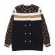 225   (white group)LV Louis Vuitton FallWinter Exclusive Old Flower Logo Knit Cardigan JacketElegant this piece is also cardigan This small cardigan casually with do not too absolute son Using wool blended delicate fabri