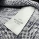 P230 (heavy weight high version)Dior   Dior 23ss new jacquard wool knit sweater sweater OS version   men's and women's same modelsThe whole garment 500 grams of heavy weight seconds market currencyThe wool is knitted and